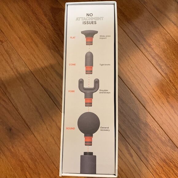Sharper Image Powerboost Move portable percussion massager NWT - Picture 8 of 9